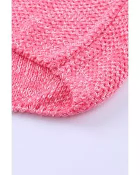 Azura Exchange Розовый свитер большого размера в полоску 3X розовый