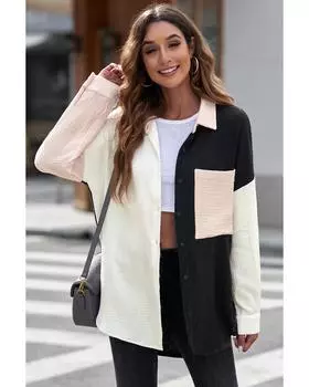 Azura Exchange Рубашка с мятым карманом 2XL чёрный