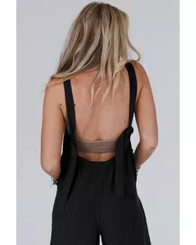 Azura Exchange Комбинезон с оборками L чёрный