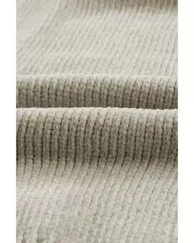 Azura Exchange Серый свитер-кардиган с карманами на пуговицах спереди XL серый