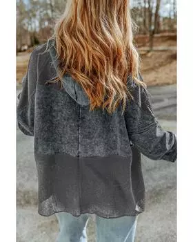 Azura Exchange Studded Leather Crossbody Bag 1X серый