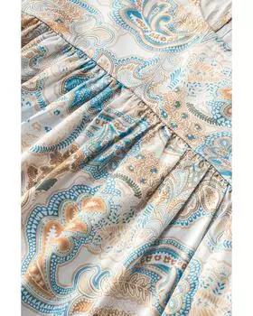 Azura Exchange Свободная блузка с принтом пейсли и широкими рукавами M разноцветный