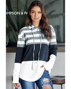 Azura Exchange Толстовка на шнурке M белый