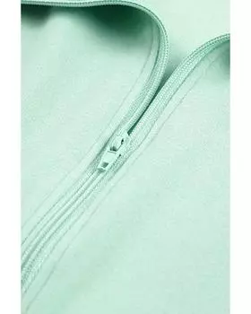 Azura Exchange Толстовка с передним карманом на молнии M зелёный