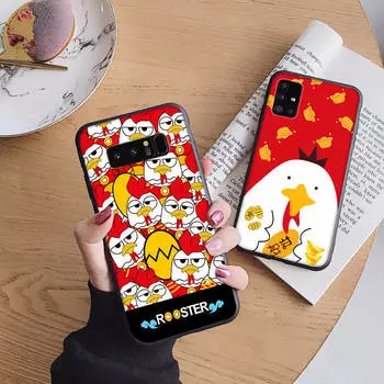 B144 srooster Soft Case for iPhone 11 12 13 14 15 Pro Max Samsung S22 S23 S24 FE Ultra Xiaomi Redmi Note VIVO V27 Realme C21 OPPO Reno 8