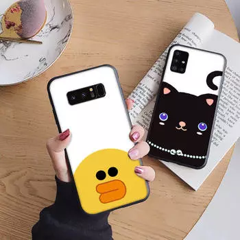 B15 милый мягкий чехол для iPhone 11 12 13 14 15 Pro Max Samsung S22 S23 S24 FE Ultra Xiaomi Redmi Note VIVO V27 Realme C21 OPPO Reno 8