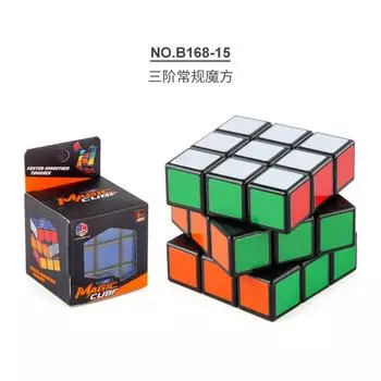 B168-15 Детская наука и образование Игрушка Кубик Рубика 5,5 см Кубик Рубика третьего порядка Термоперенос Для начинающих Соревновательный Плавный Кубик Рубика