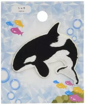 B2181021 Animal Friends Sticker Patch Killer Whale