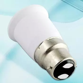 B22 «папа» на «мама» E27 светодиодный держатель лампы цоколь переходник для цоколя лампочки