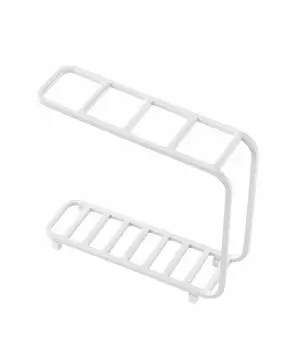 b2c wire toothbrush stand (white)