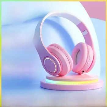 B39Pro Gradient Bluetooth-гарнитура: Беспроводная, складная, накладная гарнитура для игр и мобильных устройств.