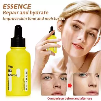 B3 Осветляет и выравнивает тон кожи Восстанавливает и увлажняет тон кожи 40 мл One Size жёлтый