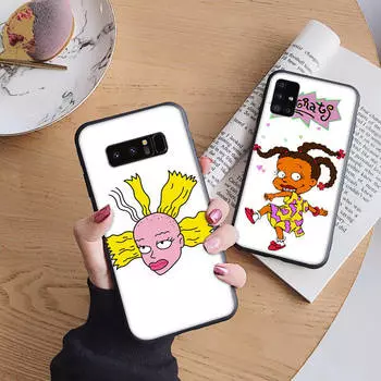 B59 rugrat Soft Case for iPhone 11 12 13 14 15 Pro Max Samsung S22 S23 S24 FE Ultra Xiaomi Redmi Note VIVO V27 Realme C21 OPPO Reno 8