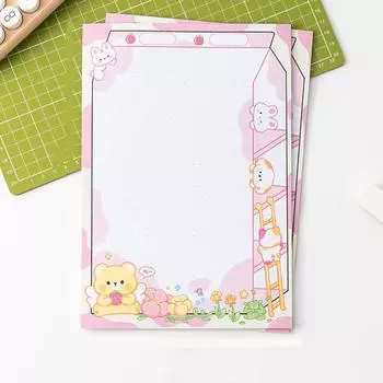 B5 Мультяшный блокнот для записей Кролик блокнот для записей Высококачественные липкие канцелярские принадлежности Style 7