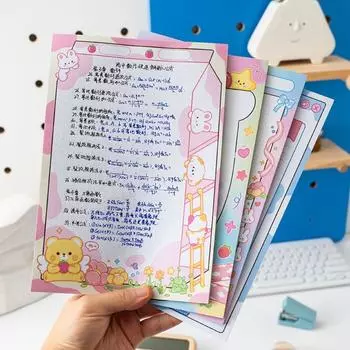 B5 Sticky Notes Thicken Planner Stickers Cute Cartoon Memo Pad Student Style 4