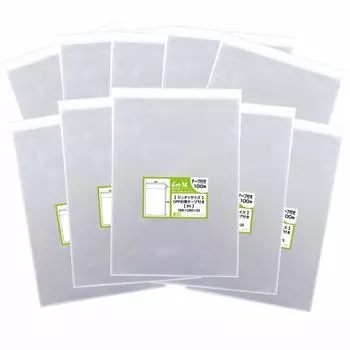 B5 with tape Transparent OPP bags 30 micron thickness [Domestic production] [Perfect size] (transparent envelopes) [1000 sheets] (standard)