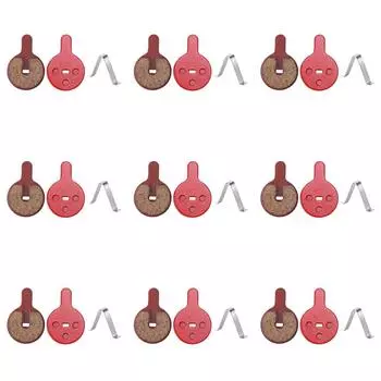 B# 1 Pair Bike Brake Pads Resin Semi-Metallic Bicycle Cycling Braking Disc Pad