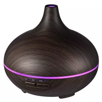 B 2023 NEW Onion head wood grain 150ml aromatherapy humidifier