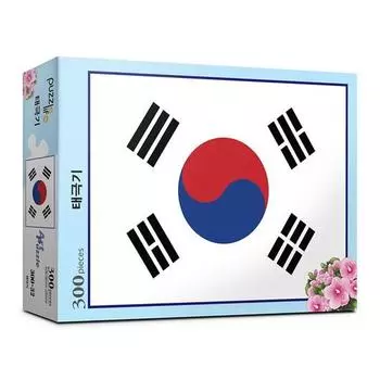 B&B Puzzle Taegeukgi Jigsaw Big Puzzle PL300-32, popular Korean game