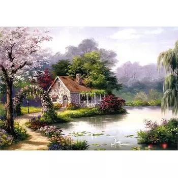 B&B Puzzle Tree Shade Shelter Puzzle PL493 300 pieces, Korean popular puzzles