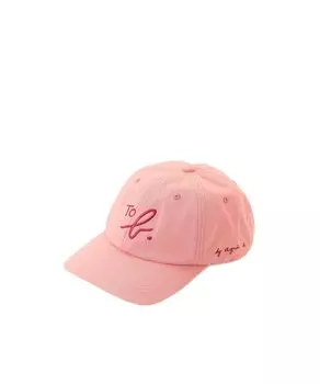 b by Logo Cap WT93 CAP Free Pink [agnes b] [too agns b] Женская