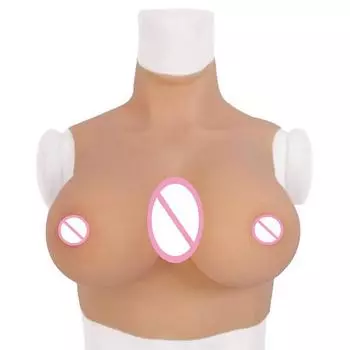 B/C/D/E/GCup Эластичный хлопковый наполнитель Силиконовые формы груди Реалистичные искусственные груди Усилитель груди Трансвестит Drag Queen Транссексуал Трансвестит B cup