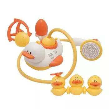 B&C Duck Family Bath Play Set, корейские игрушки для ванной