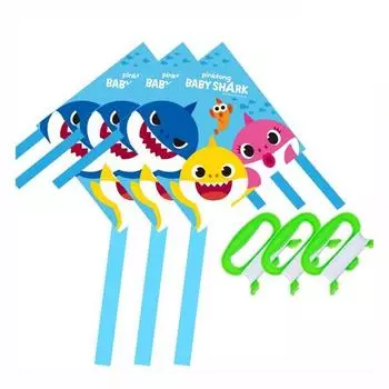 B&C Pinkfong Stingray Воздушный змей, 3 предмета, популярные корейские игрушки