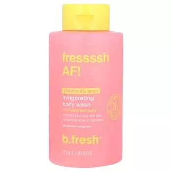 b.fresh, тонизирующий гель для душа, грейпфрутовые продукты, 16 жидких унций (473 мл)