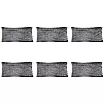 B# Хэллоуин марля DIY дверной проем жуткий тканевый реквизит для вечеринки в помещении и на открытом воздухе (Блэк