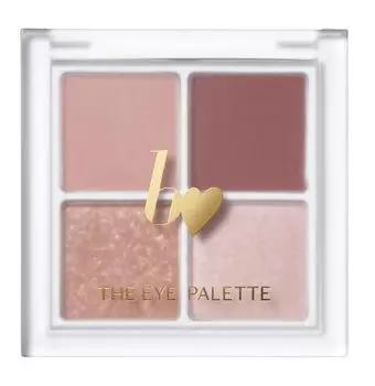 b idol THE Eye Palette R 02 Pink 8g Eye Shadow 3D Highlighter Pink Ruddy Sensual