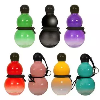 B# Китайская ретро-бутылка для воды из тыквы, винная бутылка, подарки для мужчин (розовый)