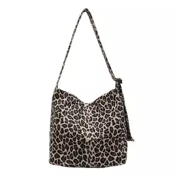 B# Сумка через плечо для женщин с леопардовым принтом Сумка через плечо в стиле ретро для работы(Бла