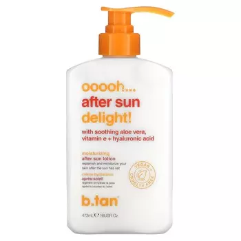 b.tan, Наслаждение после загара! Увлажняющий лосьон после загара, 16 жидких унций (473 мл)