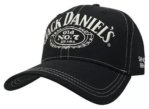 B toys OKX Jack Daniels Danielinchs Logo Cap Black One Size Free Size Mens чёрный