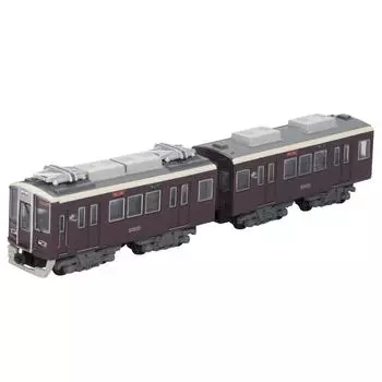 B Train Shorty Hankyu 8000 series middle 2 пластиковая модель (первые + автомобили)