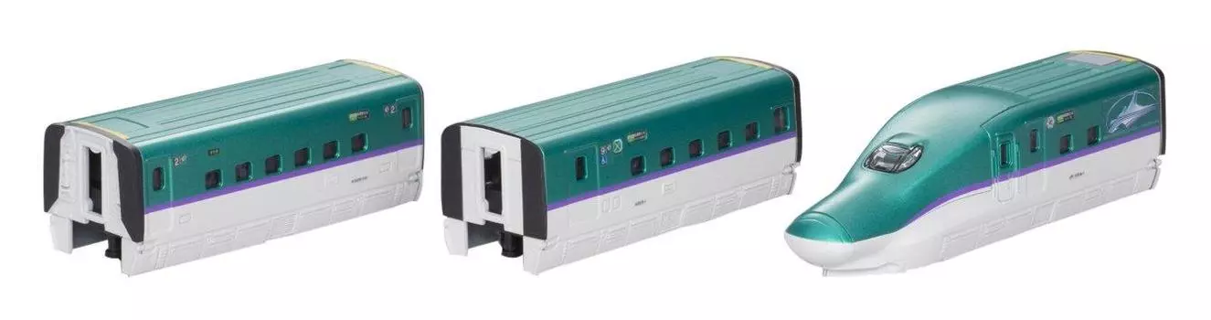 B Train Shorty Hokkaido Shinkansen H5 Series B Set 2 Вагон 9 Вагон 10 3 Пластиковая модель (Номер автомобиля. + Нет. + Нет. легковые автомобили)