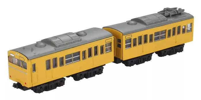 B Train Shorty JNR 103 Series ATC High Cab Canary Middle 2 Окрашенная пластиковая модель (Топ + Автомобили)