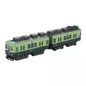 B Train Shorty Keihan Electric Railway 2400 серии 1-й вагон старая краска (первые + средние 2 машины включены) пластиковая модель