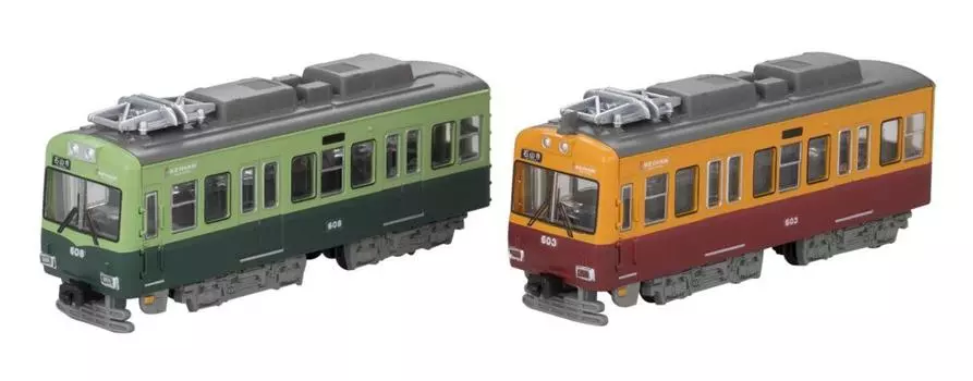 B Train Shorty Keihan Electric Railway Type 600 Стандартный цвет Ограниченный экспресс цвет первый вагон Пластиковая модель + (2 машины включены)