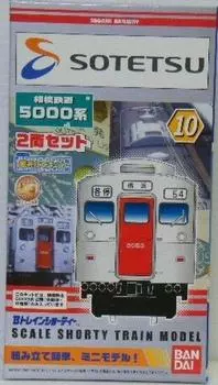B Train Shorty Sagami Railway 5000 series set Sotetsu 2-вагонный