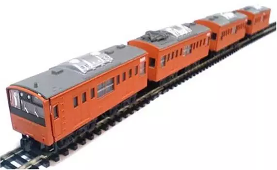 B Train Shorty Set 201 Series 4-вагонный (оранжевый)