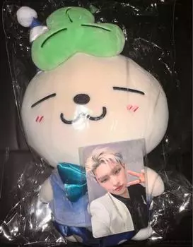 Б/у ATEEZ TEEZ-MON Party MINGI IKEMON плюшевая кукла с фотокарточкой Япония