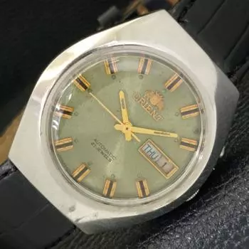 Б/у автоматические часы ORIENT CRYSTAL 46941 из Японии мужские оригинальные часы с циферблатом a432883-2 R113-a432883