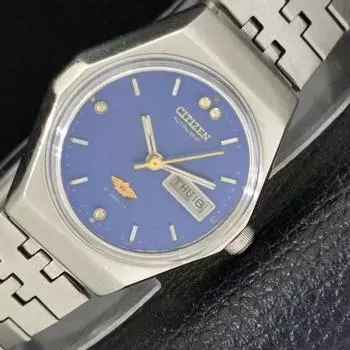 Б/У автоматические женские часы Citizen 6651A из Японии с оригинальным циферблатом DAY&DATE a432239-2 R110-a432239