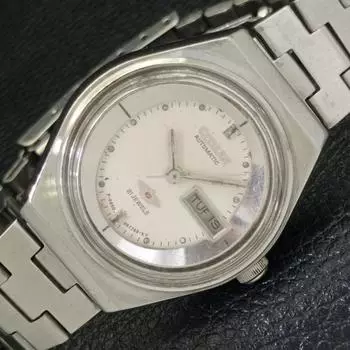 Б/У автоматические женские часы Citizen Japan Day&Date с оригинальным циферблатом a432898-2 R113-a432898