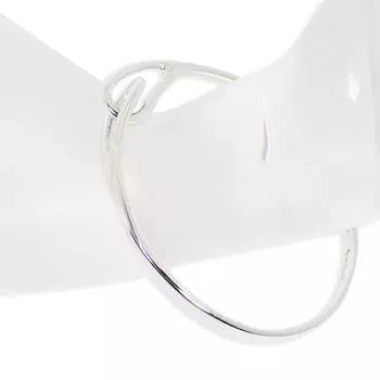 [Б/у] Браслет TIFFANY/Tiffany 925 с двойной петлей [g384-50]