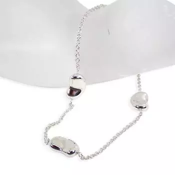 [Б/у] Браслет TIFFANY/Tiffany SV925 Bean 3P [g379-42]