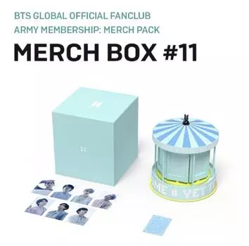 Б/у BTS Official Fan Club MERCH BOX 11 Полный комплект