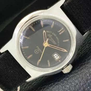 Б/У часы WEST END WATCH CO с ручным заводом SWISS BOY черного цвета с циферблатом a432788-2 R113-a432788